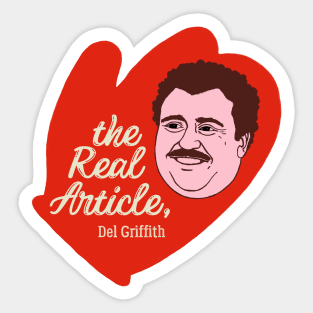 The Real Article Sticker